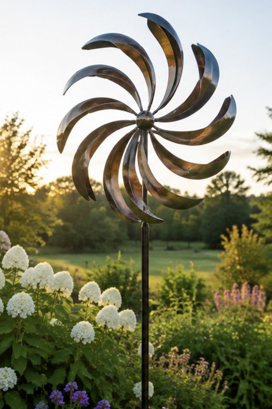 Bronze Radiance Wind Spinner